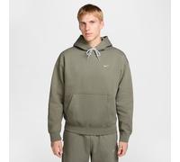 Nike Solo Swoosh Men's Fleece Pullover Hoodie - Green - Cotton/Polyester S