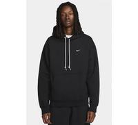 Nike Solo Swoosh Mens Fleece Pullover Hoodie in Black - Size Large