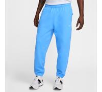 Nike Solo Swoosh Men's Fleece Trousers - Blue - Cotton/Polyester S