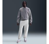 Nike Solo Swoosh Men's Fleece Trousers - Grey - Cotton/Polyester L