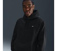 Nike Solo Swoosh Men's Pullover Hoodie - Black - Cotton/Polyester S