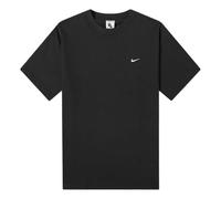 Nike Solo Swoosh Mens T-Shirt Printing Logo Solid Color Round Neck Short Sleeve Black CV0559-010 M