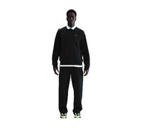 Nike Solo Swoosh Men's Fleece Open-Hem Trousers - Black - Cotton/Polyester XL