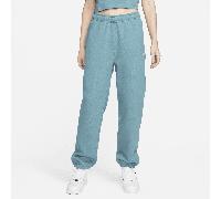 Nike Solo Swoosh Women's Fleece Trousers - Blue - Cotton/Polyester XL (UK 20-22)