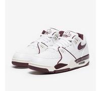 44 1/2 Nike Air Flight '89 Low, White/burgundy Crush-phantom