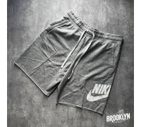 Nike Sportswear Alumni Men's Shorts French Terry Grey Training Casual DX0502-063