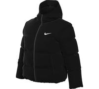 NIKE Sportswear Classic Casual Therma-Fit Buffer Jacket for Women, Black/White, FV7941-010, L