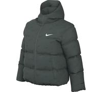 NIKE Sportswear Classic Casual Therma-Fit Buffer Jacket for Women, Vintage Green/White, FV7941-338, M