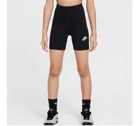 NIKE FZ5581-010 Sportswear Classic Shorts Girl's Black/White Size S