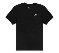 Nike Sportswear Club Embroidered Logo Solid Color Round Neck Short Sleeve Black AR4997-014 XXL