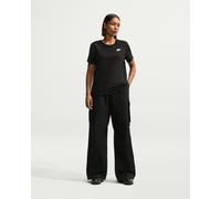 NIKE Women's W NSW TEE Club T-Shirt, Black, L
