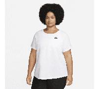 Nike Sportswear Club Essentials Women's T-Shirt - White - Cotton/Polyester 2X