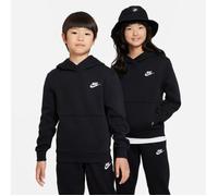 NIKE FD3000-010 K NSW CLUB FLC HDY LBR Sweatshirt Unisex BLACK/WHITE Size L