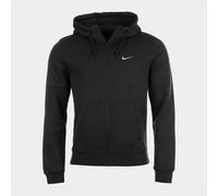 NIKE Men's M Nsw Club Hoodie Fz Bb Sweatshirt, Black/Black/(White), XXL UK