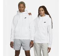 Nike Sportswear Club Fleece Men's Full-Zip Hoodie - White - Fleece 3XL