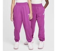 Nike Sportswear Club Fleece Older Kids' Loose Trousers - Purple - Cotton/Polyester L
