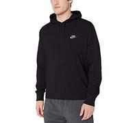 Nike Sportswear Club Fleece Sweatshirt - Black/White, Large