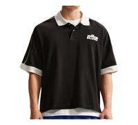 Nike Sportswear Club Oversized Polo Shirt 'Black Sail' IF0724-010 XL