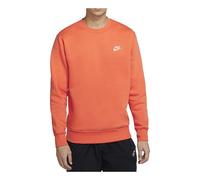 Nike Sportswear Club Sports Round Neck Fleece Solid Color Red BV2663-837 M