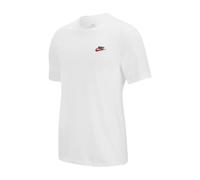 Nike Sportswear Club T-Shirt Men - White, Size M