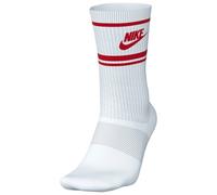 NIKE DX5089-102 Sportswear Everyday Essential Socks Unisex White/University Red/University Red M