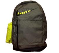 NIKE SPORTSWEAR ELEMENTAL BACKPACK DO6737-222 13x30x45cm 18" H x 12" W x 5" D Medium Olive/Bright Cactus/Black