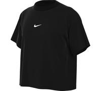 Nike Sportswear Essential Older Kids' (Girls') T-Shirt - Black - Cotton S