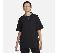 Nike Sportswear Essential Women's T-Shirt - Black - Cotton M (UK 12-14)