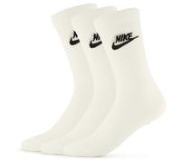 Nike - Sportswear Everyday Essential Crew Socks 3-Pack - Sports socks size L, grey/white