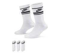 Nike Sportswear Everyday Essential Crew Socks (3 Pairs) - White L