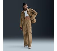 Nike Sportswear Everything Wovens Women's Mid-Rise Cargo Trousers - Brown - Cotton/Nylon M (UK 12-14)