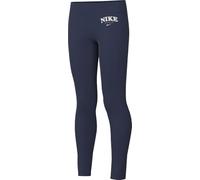 Nike Sportswear Favorites FD0889-410 Leggings with High Waistband for Older Children (Girls), Midnight Navy, S
