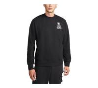 Nike Sportswear Fleece Crew Neck Sweatshirt 'Black' DQ4072-010 XXL