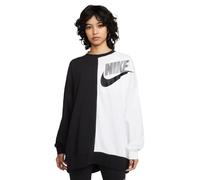 Nike Sportswear Ft Oos Crew Dnc Long Sleeve T-shirt Black M Woman
