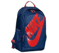 NIKE Sportswear Hayward Futura Backpack for Men, Large Backpack with Durable Polyester Shell and Padded Shoulder Straps, Blue Void/University Red/University Red