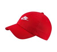 Nike Sportswear Heritage86 Futura Washed Adjustable Back Hat 'Red' 913011-657 F