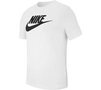 Nike Men's T-Shirt M Nsw Tee Icon Futura – Short Sleeve – White/Black – XXL UK