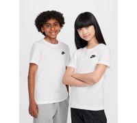 Nike Older Kids' T-Shirt - White - Cotton M