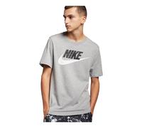 Nike Sportswear Logo Printing Sports Quick Dry Knit Short Sleeve Gray AR5005-063 XS