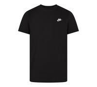 Nike Men's Sportswear T-Shirt Club - Black/White - M UK