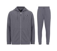 Nike Sportswear Mens Optic Full Zip Tracksuit Grey Cotton - Size Medium
