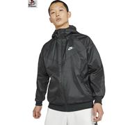 Nike Sportswear Mens Windrunner Black Jacket Hooded Full Zip UK Size M - BNWT