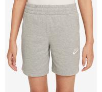 Nike Sportswear Older Kids Club 6 Knit Shorts 8 15Y Dark Grey Heather White
