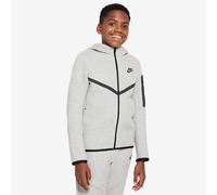 Nike Sportswear Tech Fleece Older Kids' Full-Zip Hoodie - Grey - Cotton/Polyester XS