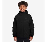 Nike Tech Older Kids' (Boys') Woven Jacket - Black - Nylon/Elastane XL