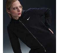 Nike Sportswear Phoenix Fleece Women's Full-Zip Hoodie - Black - Cotton/Polyester L (UK 16-18)