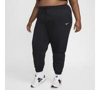 Nike Sportswear Phoenix Fleece Women's High-Waisted Oversized Tracksuit Bottoms - Black - Cotton/Polyester 1X