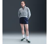 Nike Sportswear Phoenix Fleece Women's Mid-Rise 5cm (approx.) Shorts - Blue - Cotton/Polyester M (UK 12-14)