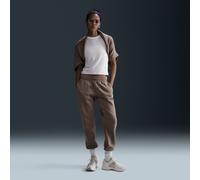 Nike Sportswear Phoenix Fleece Women's Mid-Rise Tracksuit Bottoms - Brown - Cotton/Polyester XXL (UK 24-26)