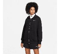 Nike Sportswear Phoenix Fleece Women's Oversized Full-Zip Hoodie - Black - Cotton/Polyester XL (UK 20-22)